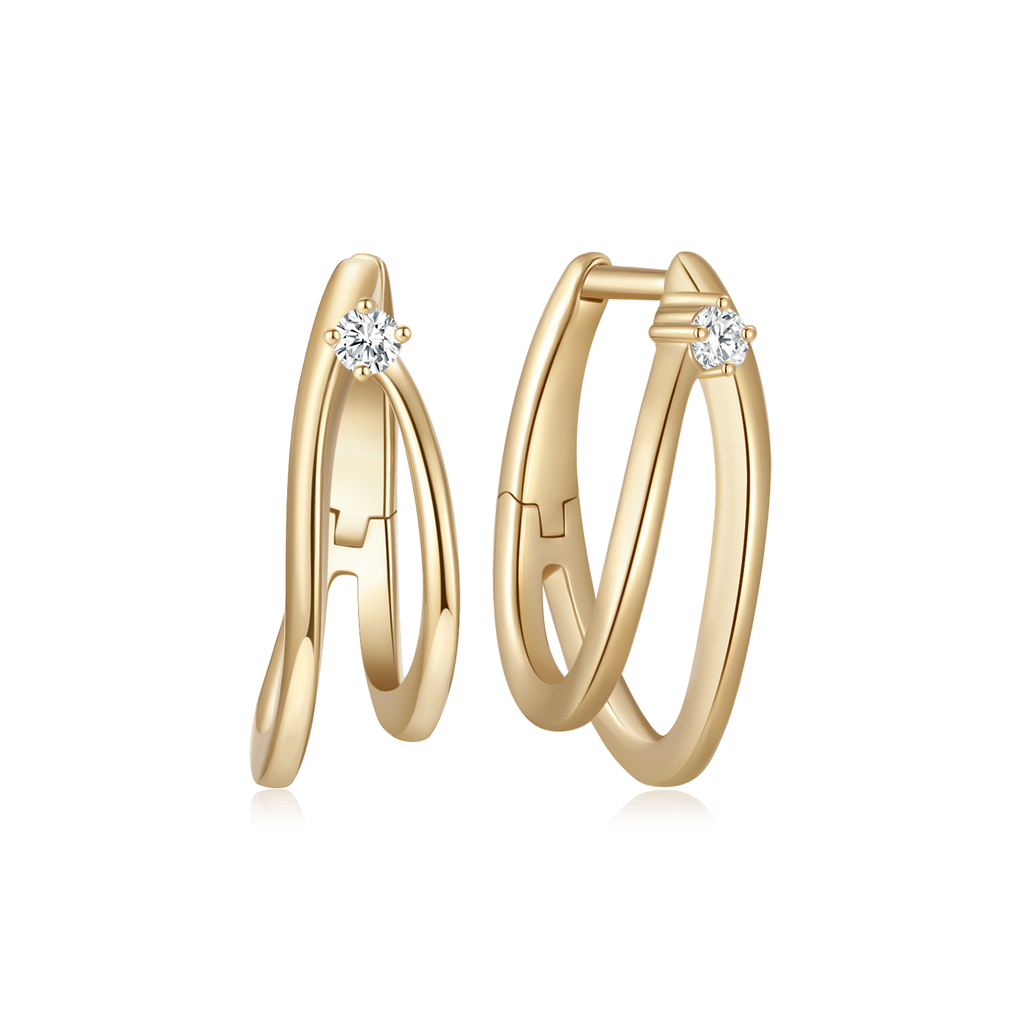 14 kt. Guld creoler 70257037 - Urma.dk