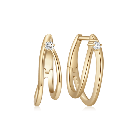 14 kt. Guld creoler 70257037 - Urma.dk
