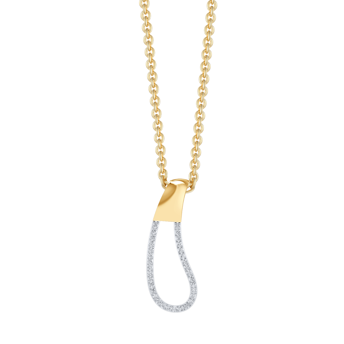 14 kt. Guld halskæde 76257006 - Urma.dk