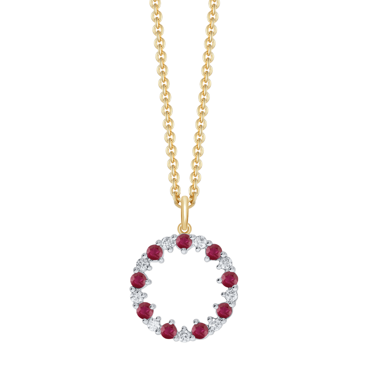 14 kt. Guld halskæde 76257022 - Urma.dk