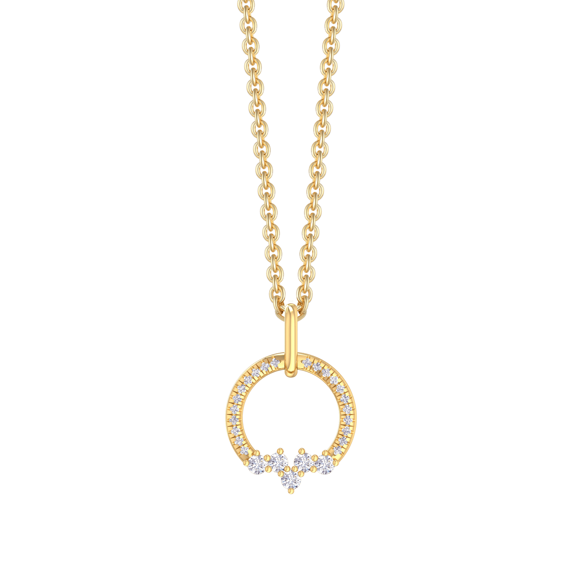 14 kt. Guld halskæde 76257030 - Urma.dk