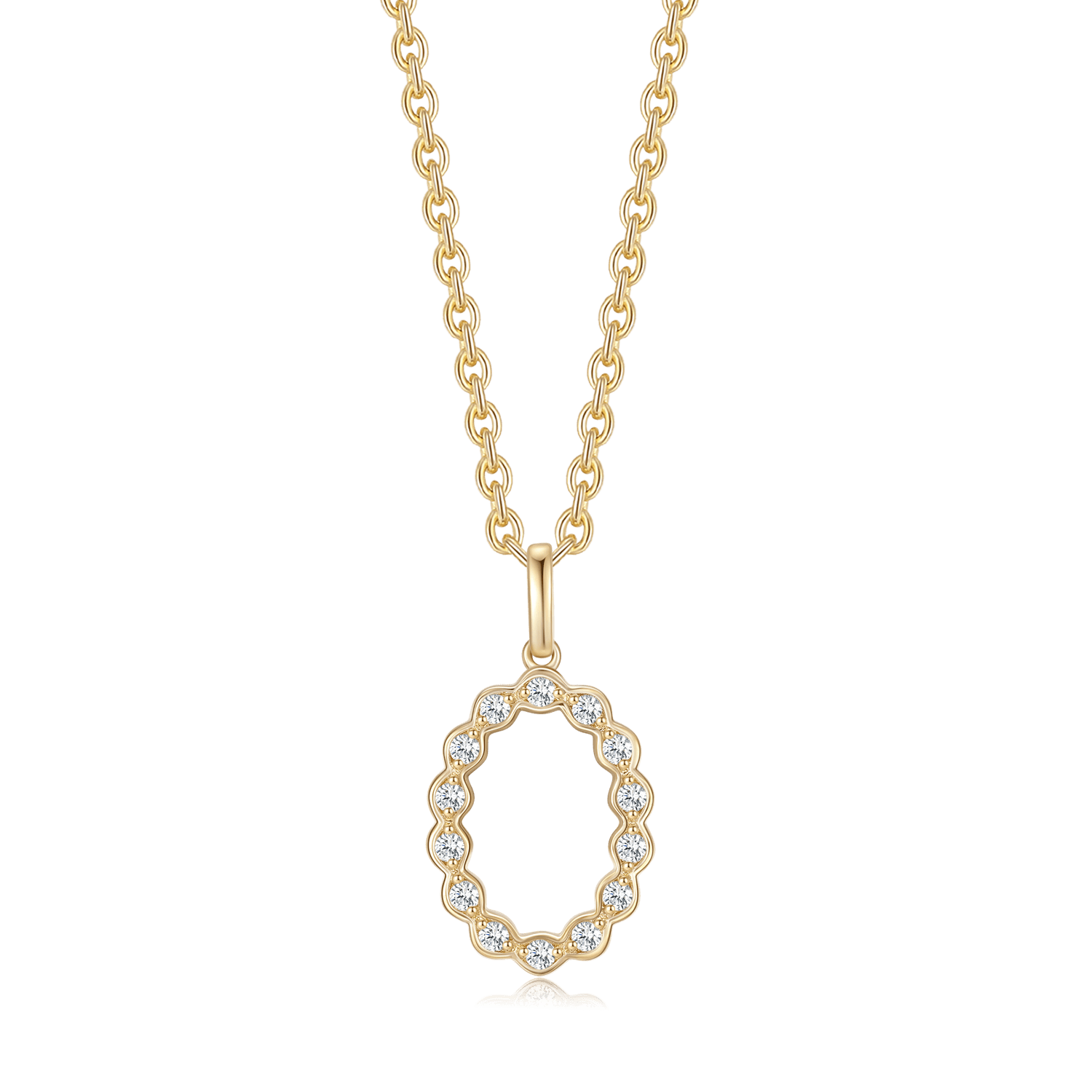 14 kt. Guld halskæde 76257040 - Urma.dk