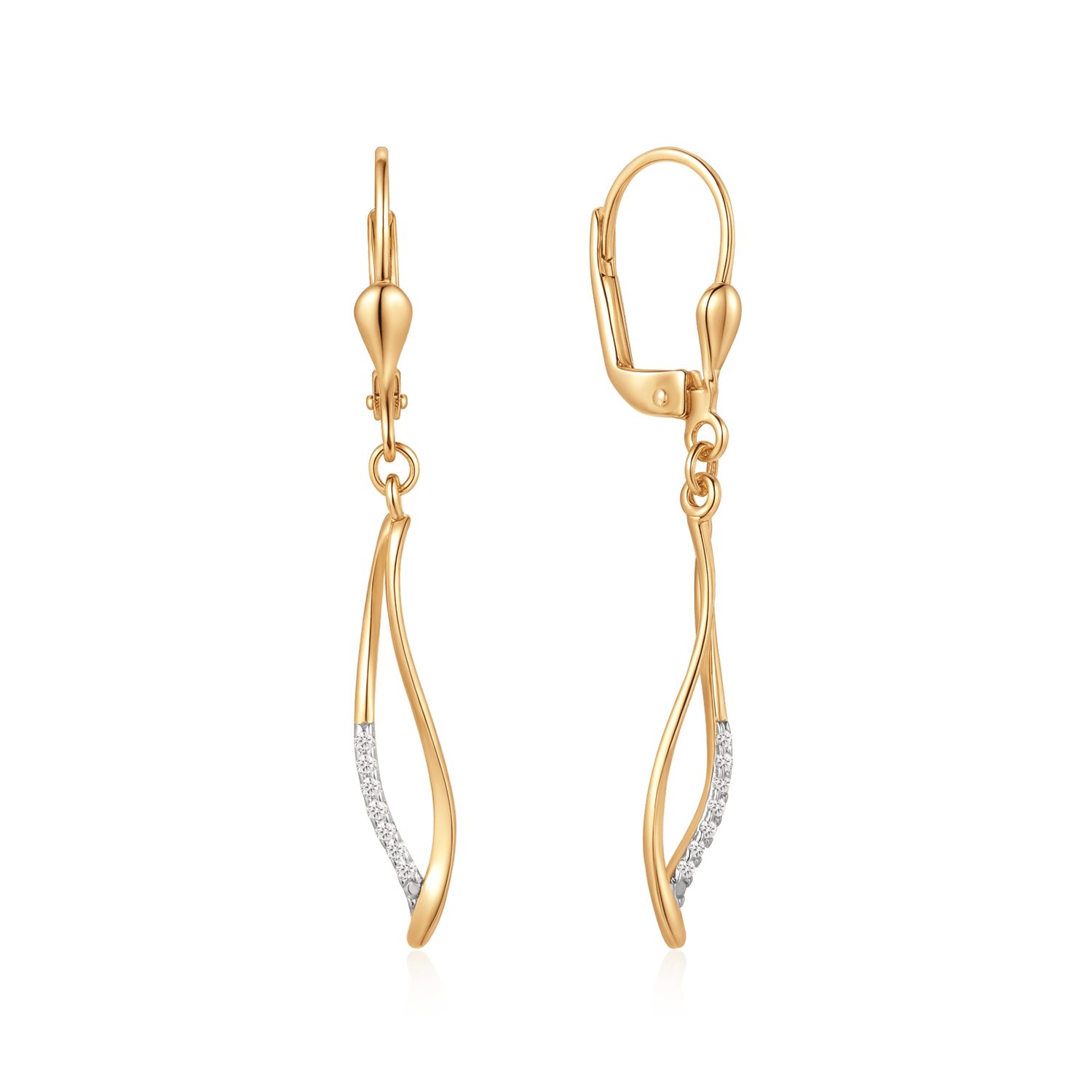 14 kt. Guld ørehænger 73261998 - Urma.dk