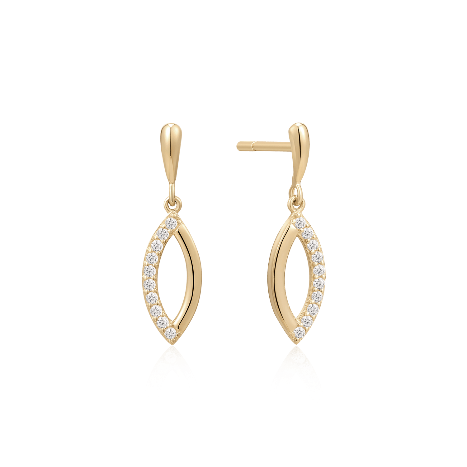 14 kt. Guld ørehænger 73342015 - Urma.dk