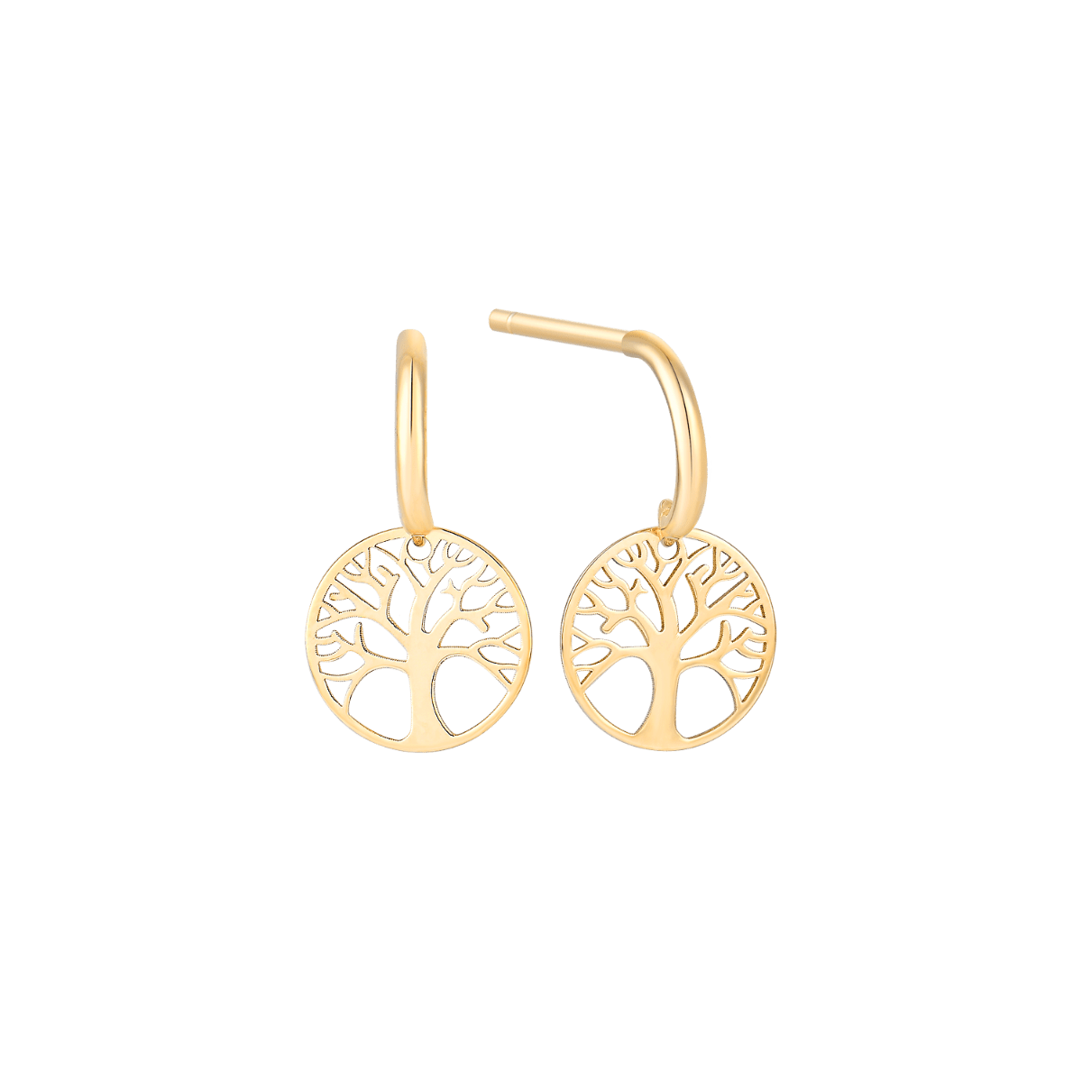 14 kt. Guld ørehængere 73117677 - Urma.dk