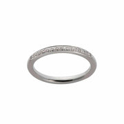 14 kt. hvidguldsring med 0,12carat TW/SI - Urma.dk