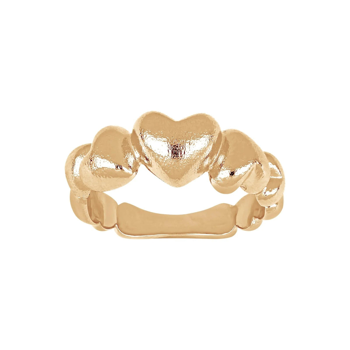 14 kt.guld hjerte ring - Urma.dk