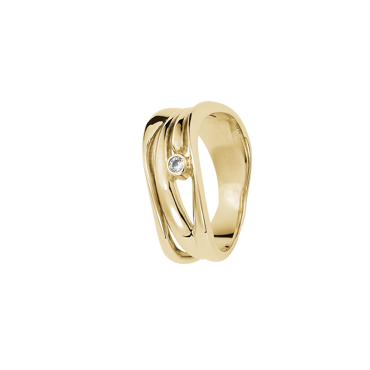 Ring, Løkke, forg sølv