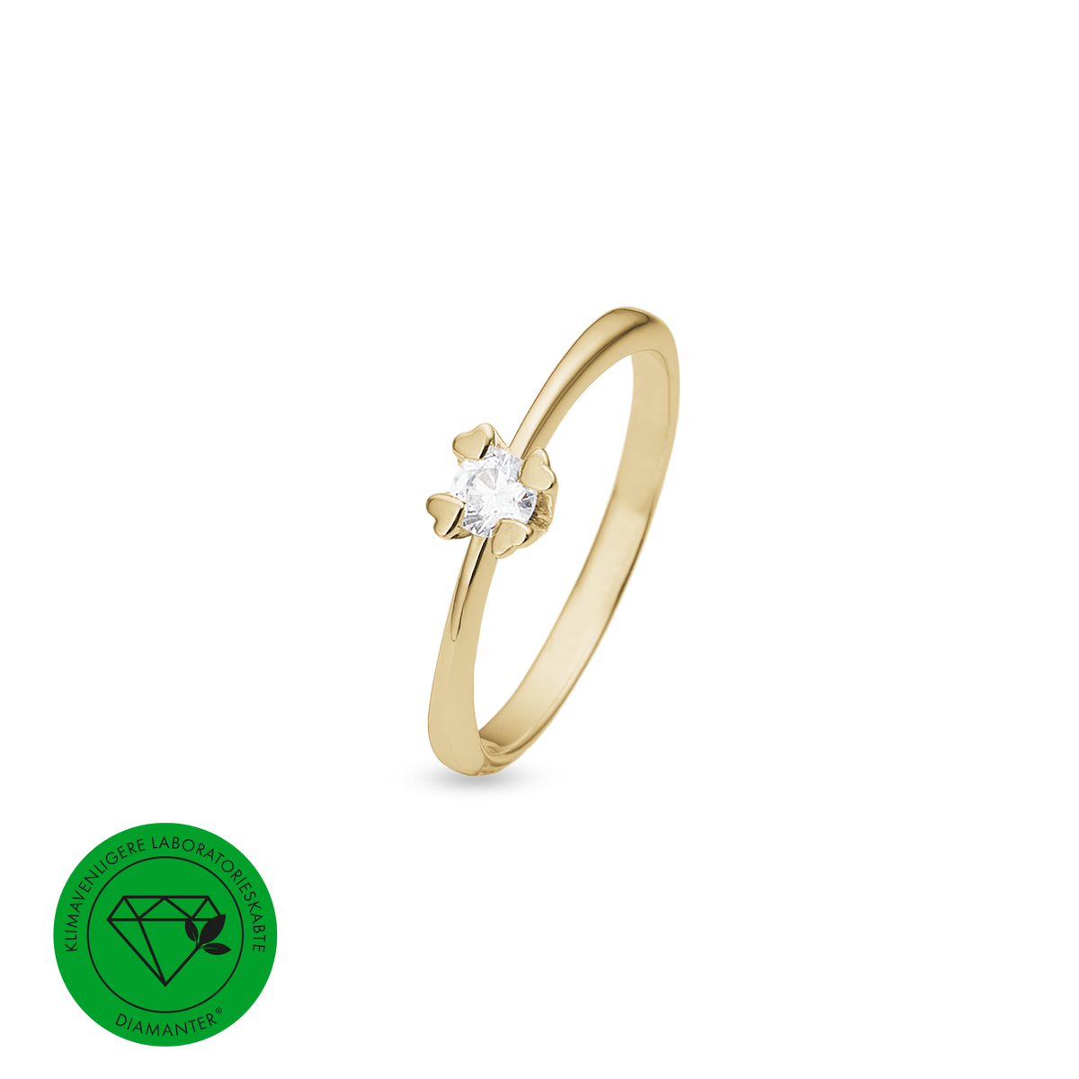 MARY Ring 14K LG DIAM 0,25CT W/VS