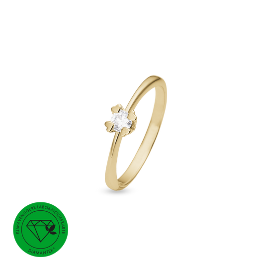 MARY Ring 14K LG DIAM 0,25CT W/VS