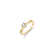 ETERNITY 14KT D.RING 1X0,35CT WSI