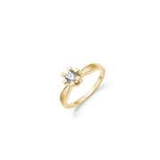 ETERNITY 14KT D.RING 1X0,40CT WSI