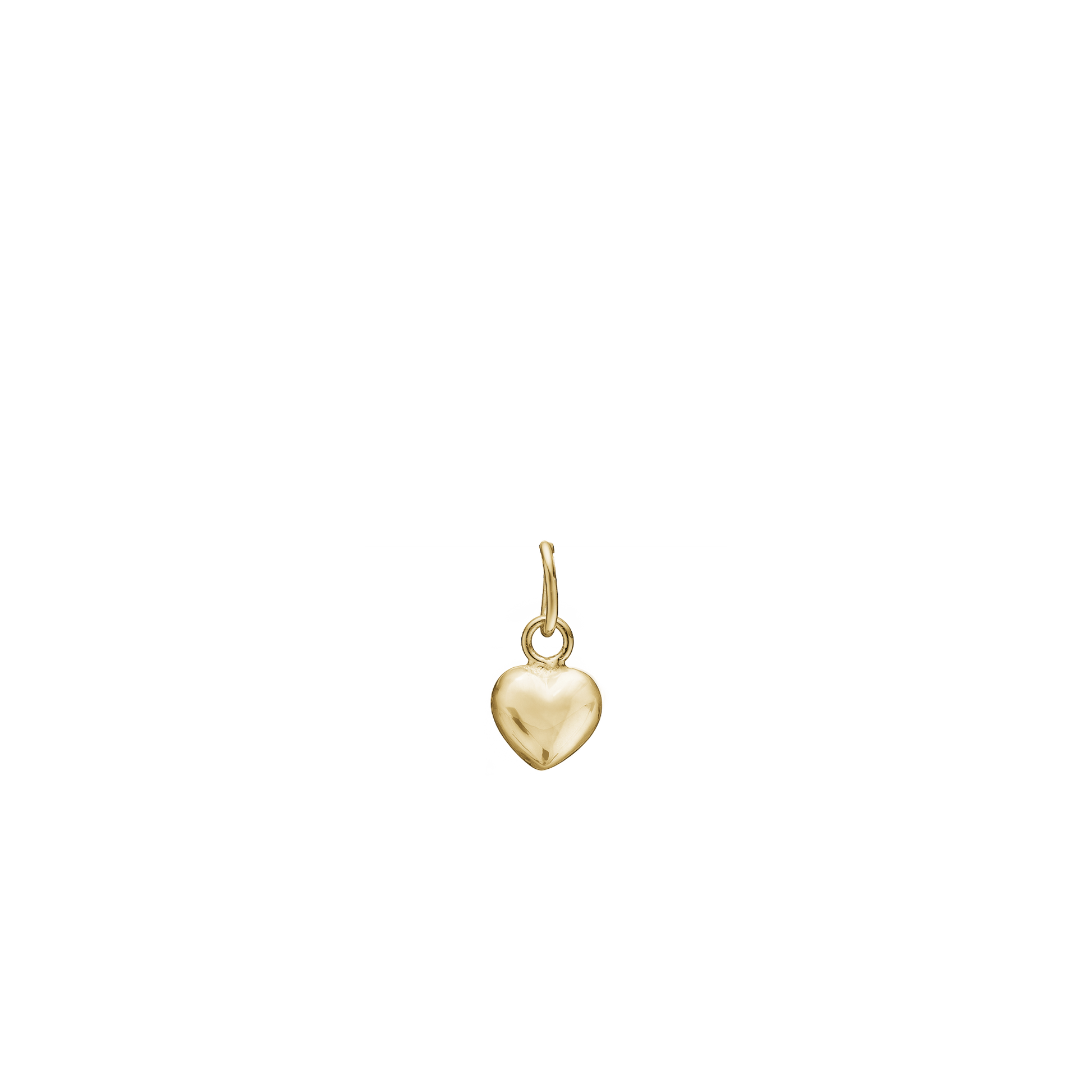 14KT VEDHÆNG HJERTE 6,5 x 6 mm