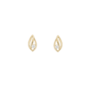 14KT ØRESTIK M/SY.ZIRCONIA