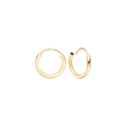 14KT CREOL 13MM, TRÅD 1,8MM M/VRIDLÅS