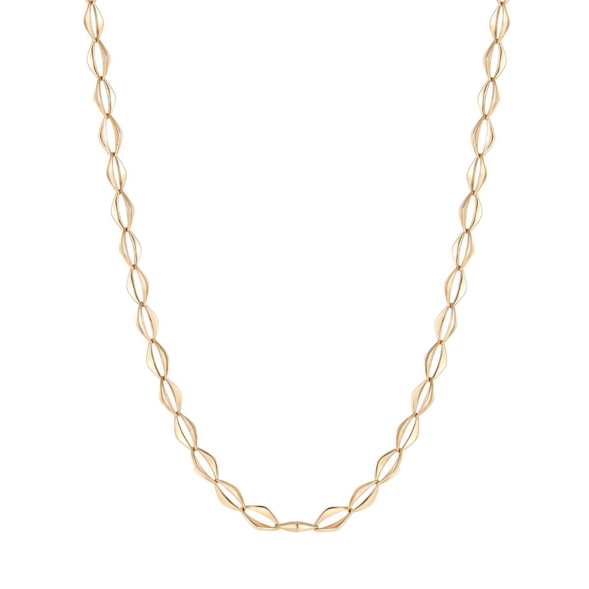 8 kt. Guld collier