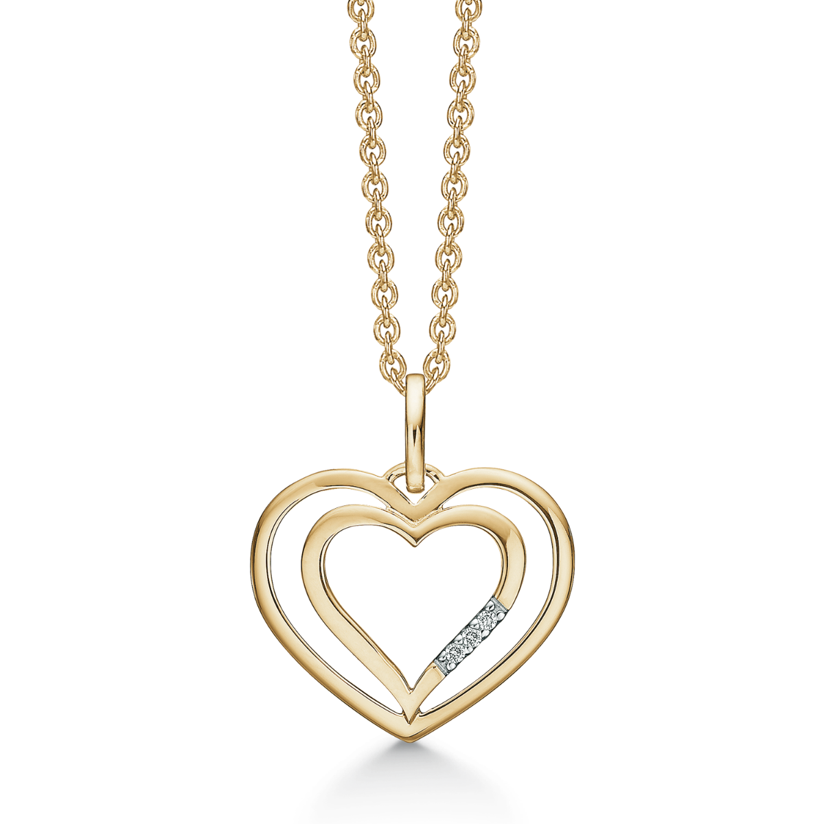 8 kt. Guld collier
