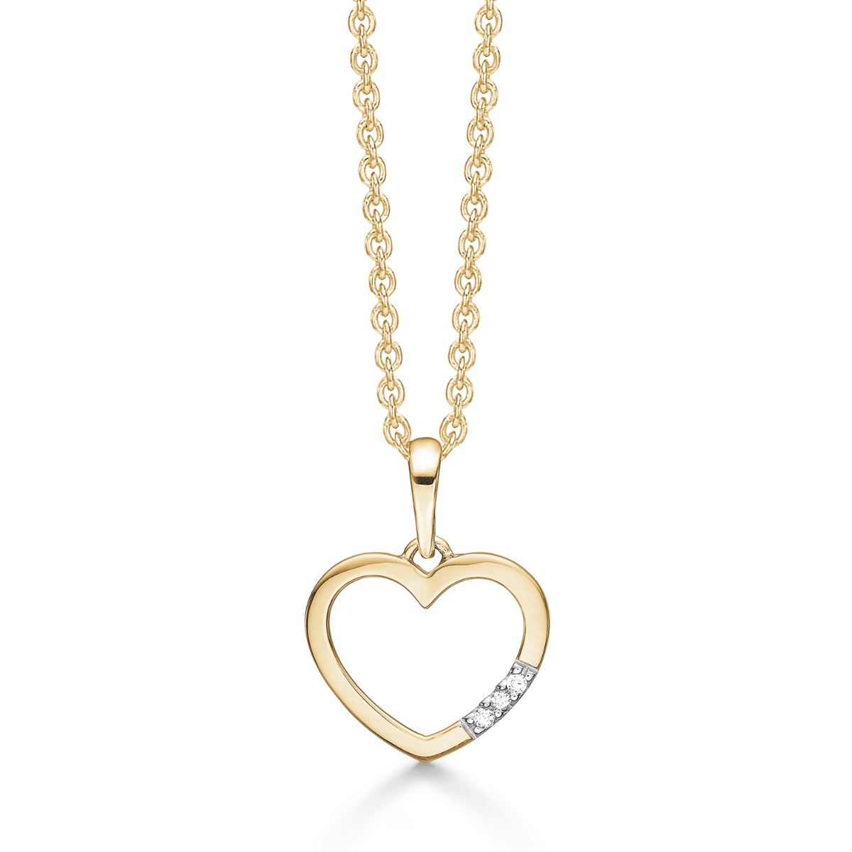 8 kt. Guld collier