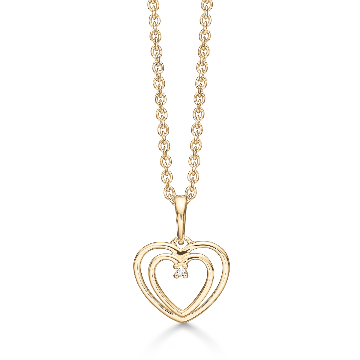 8 kt. Guld collier