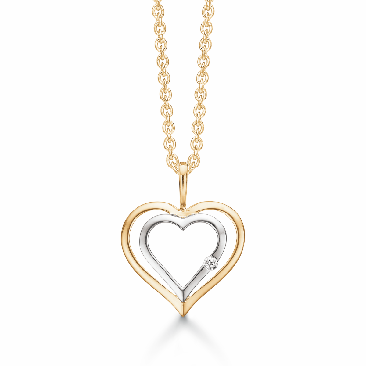 8 kt. Guld collier