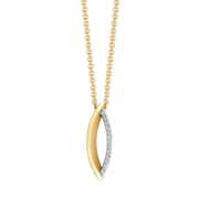 8 kt. Guld collier