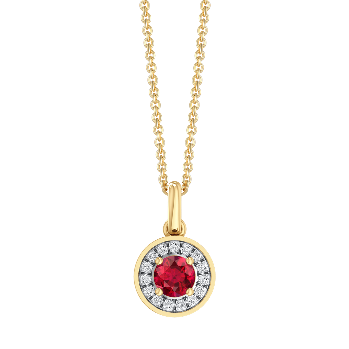 8 kt. Guld collier