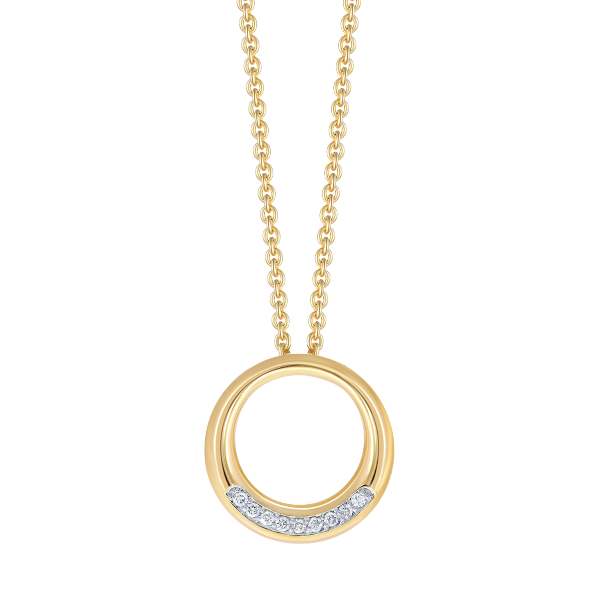 8 kt. Guld collier