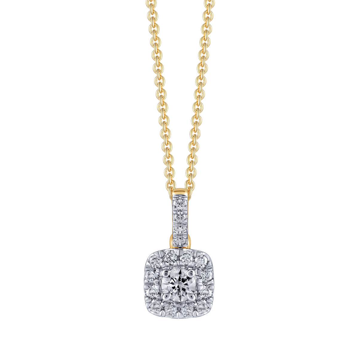 8 kt. Guld collier