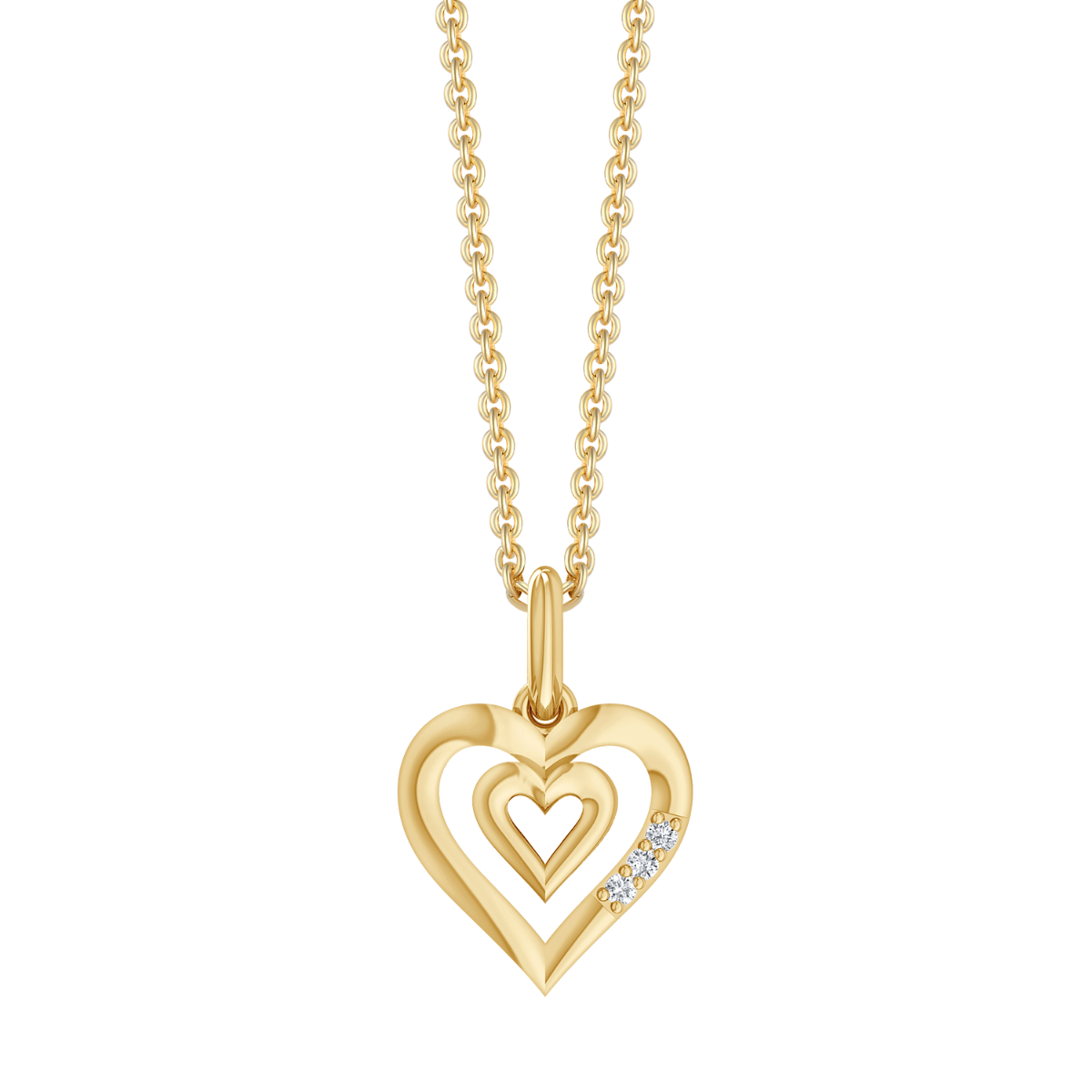 8 kt. Guld collier
