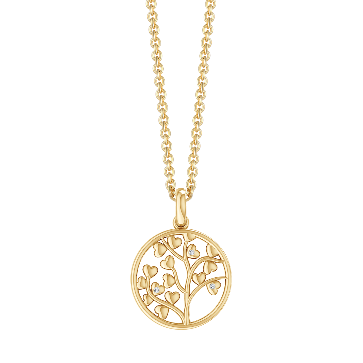 8 kt. Guld collier