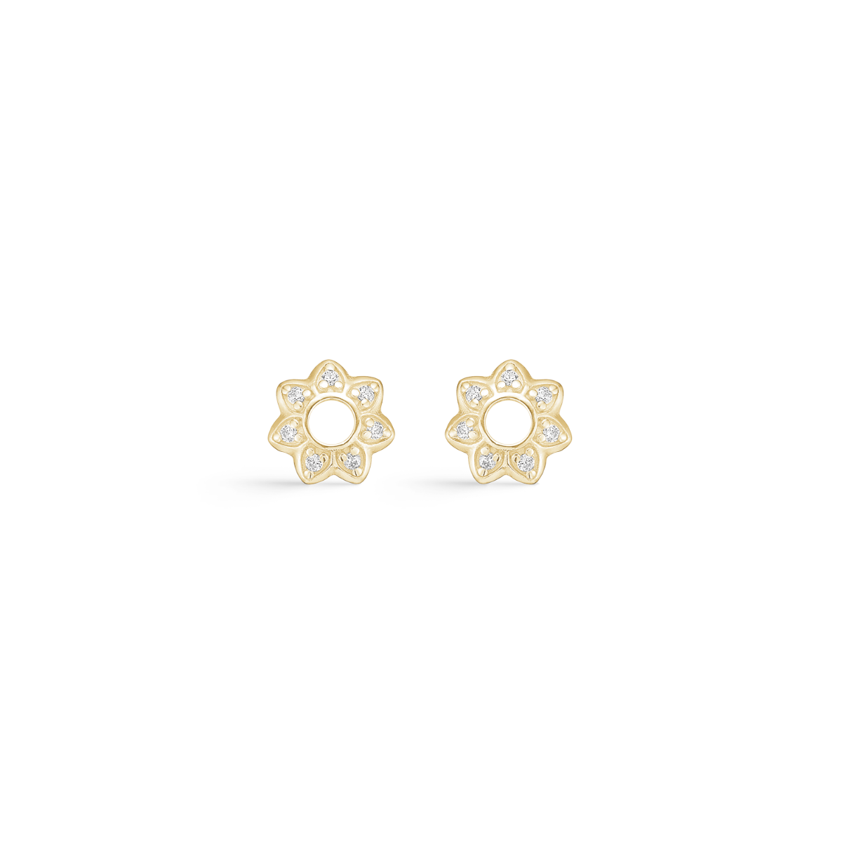14 kt. guld ørestikker