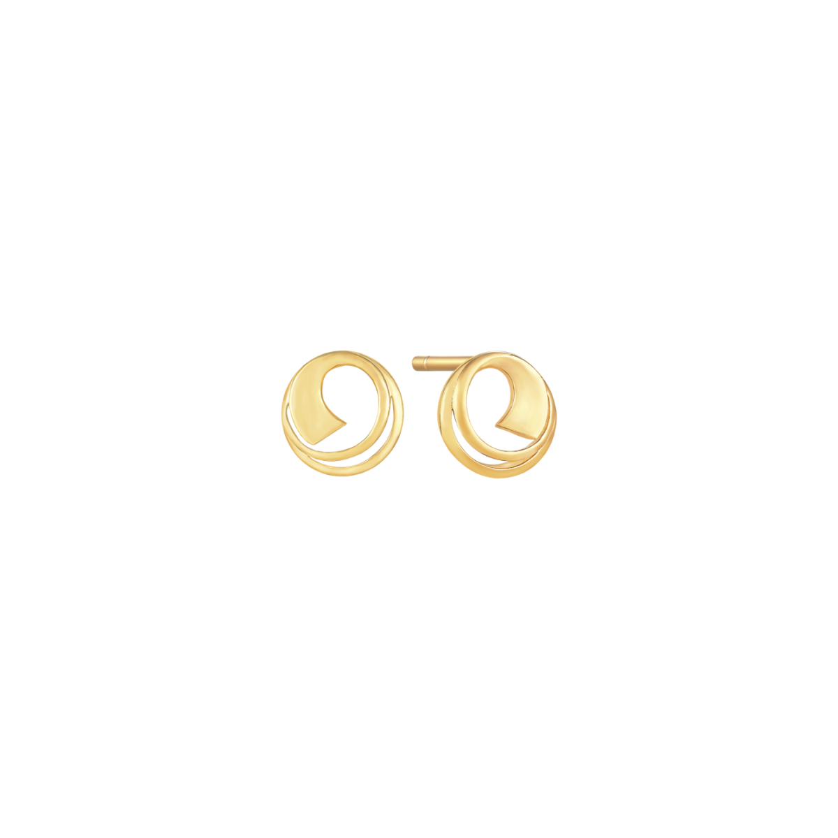 14 kt. guld ørestikker