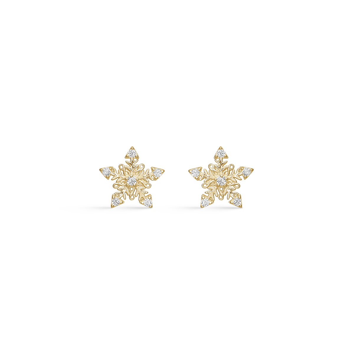 14 kt. guld ørestikker