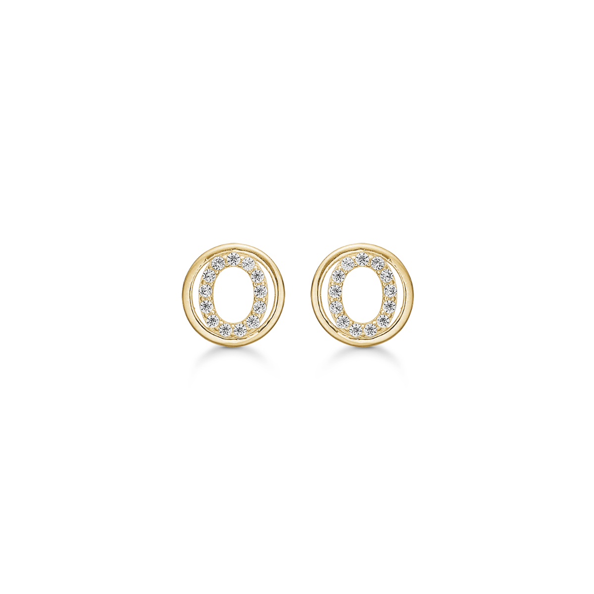 14 kt. guld ørestikker
