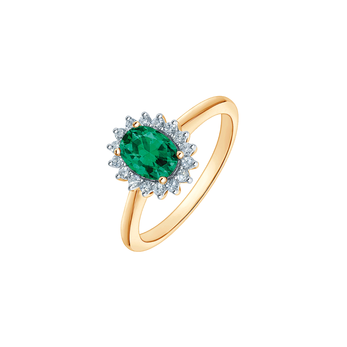 14 kt. Guld ring