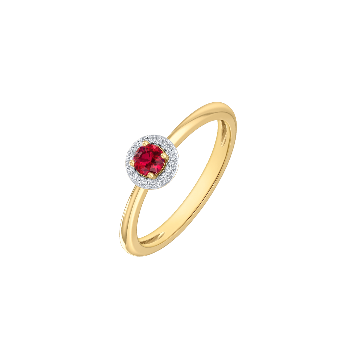 14 kt. Guld ring