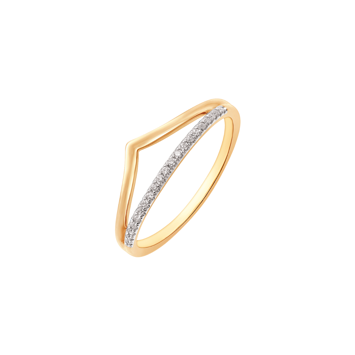 14 kt. Guld ring