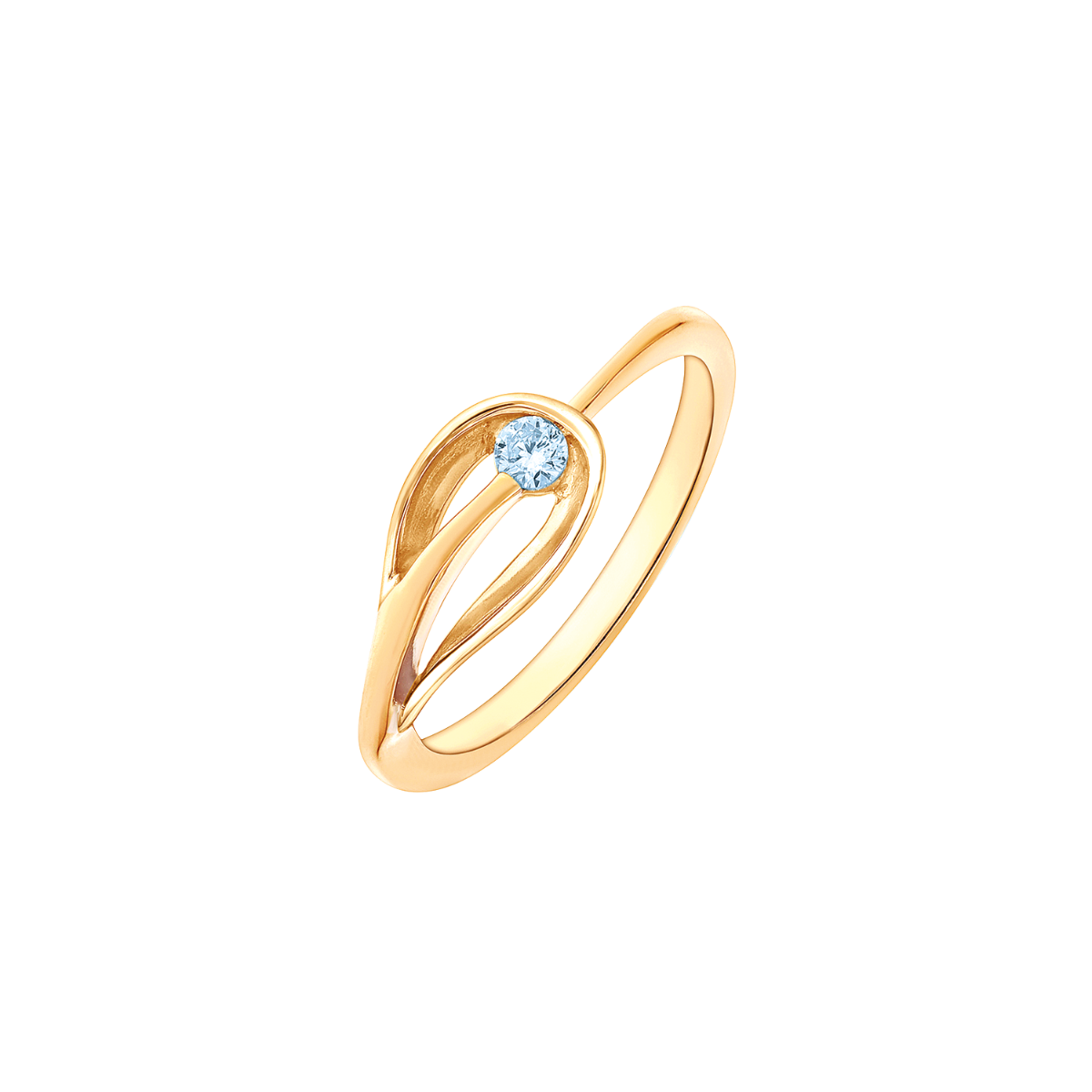 14 kt. Guld ring