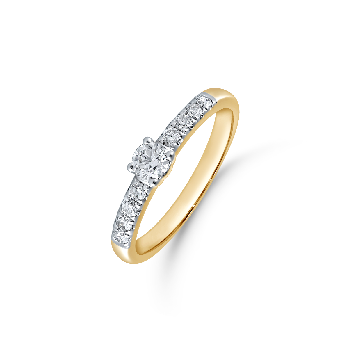 14 kt. Guld ring