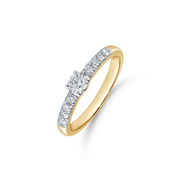 14 kt. Guld ring