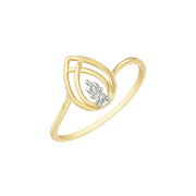 14 kt.Guld ring