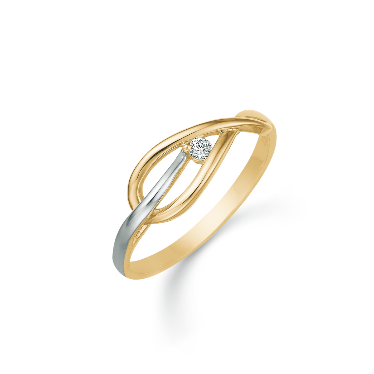 14 kt.Guld ring