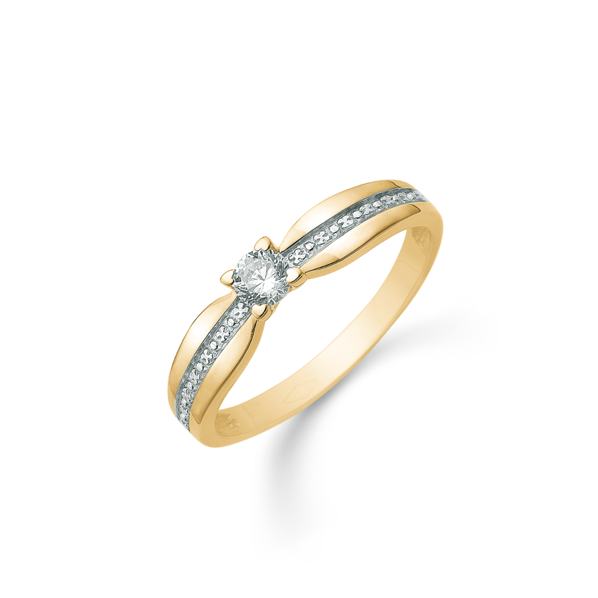 14 kt.Guld ring
