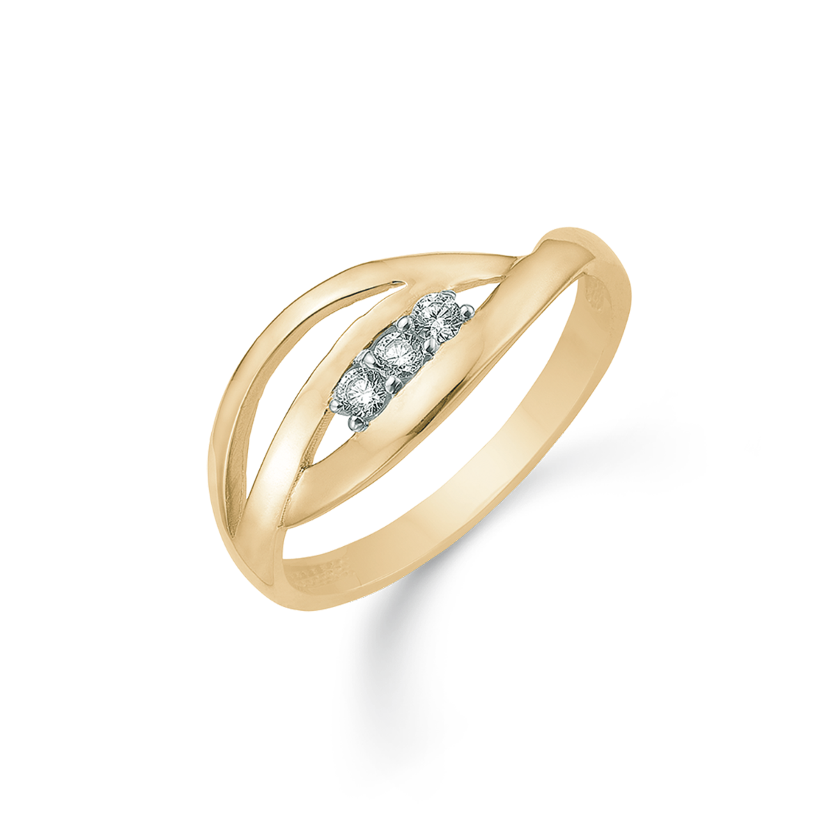 14 kt.Guld ring