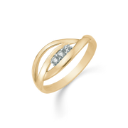 14 kt.Guld ring