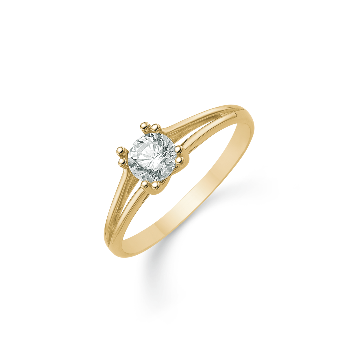 14 kt.Guld ring