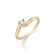 14 kt.Guld ring