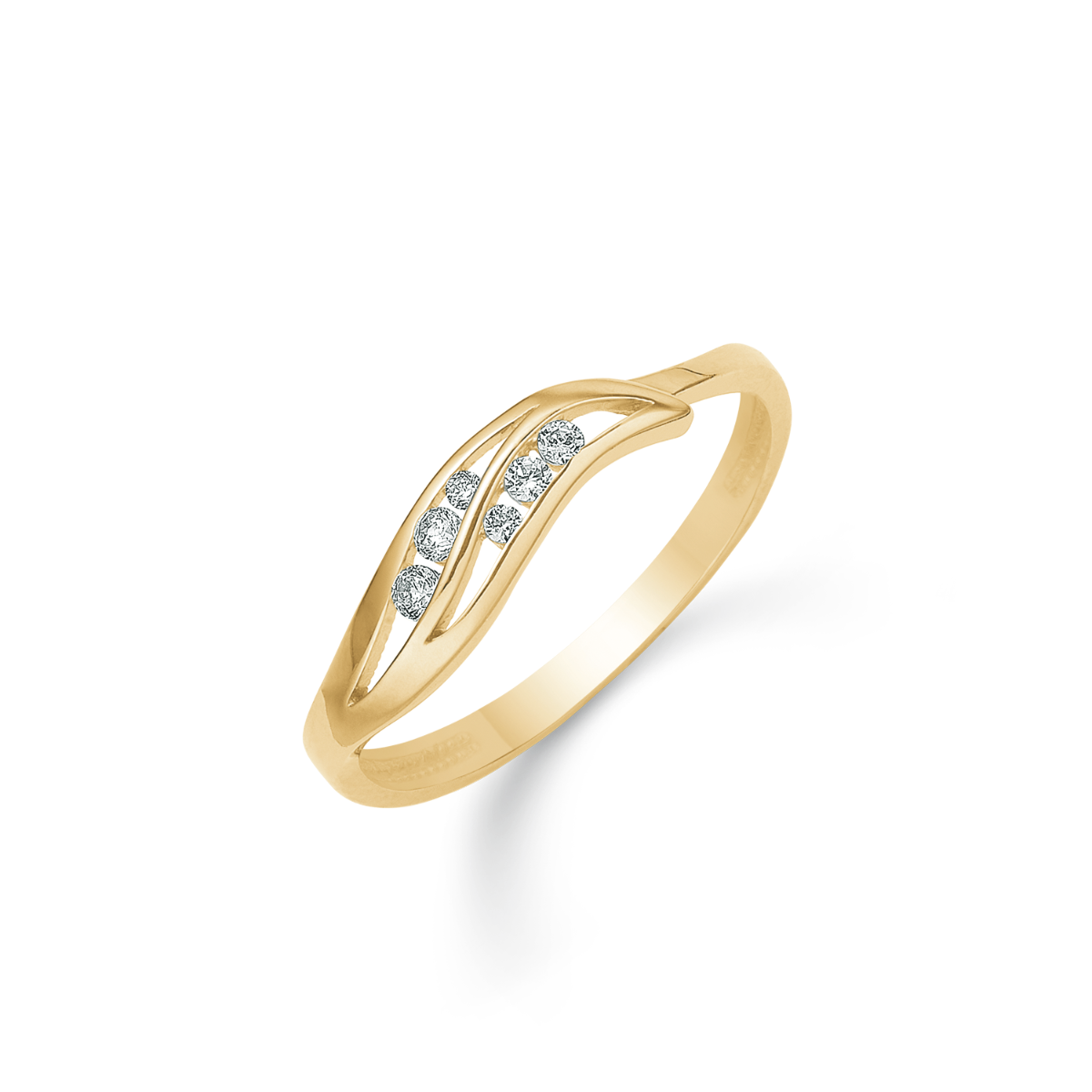 14 kt.Guld ring