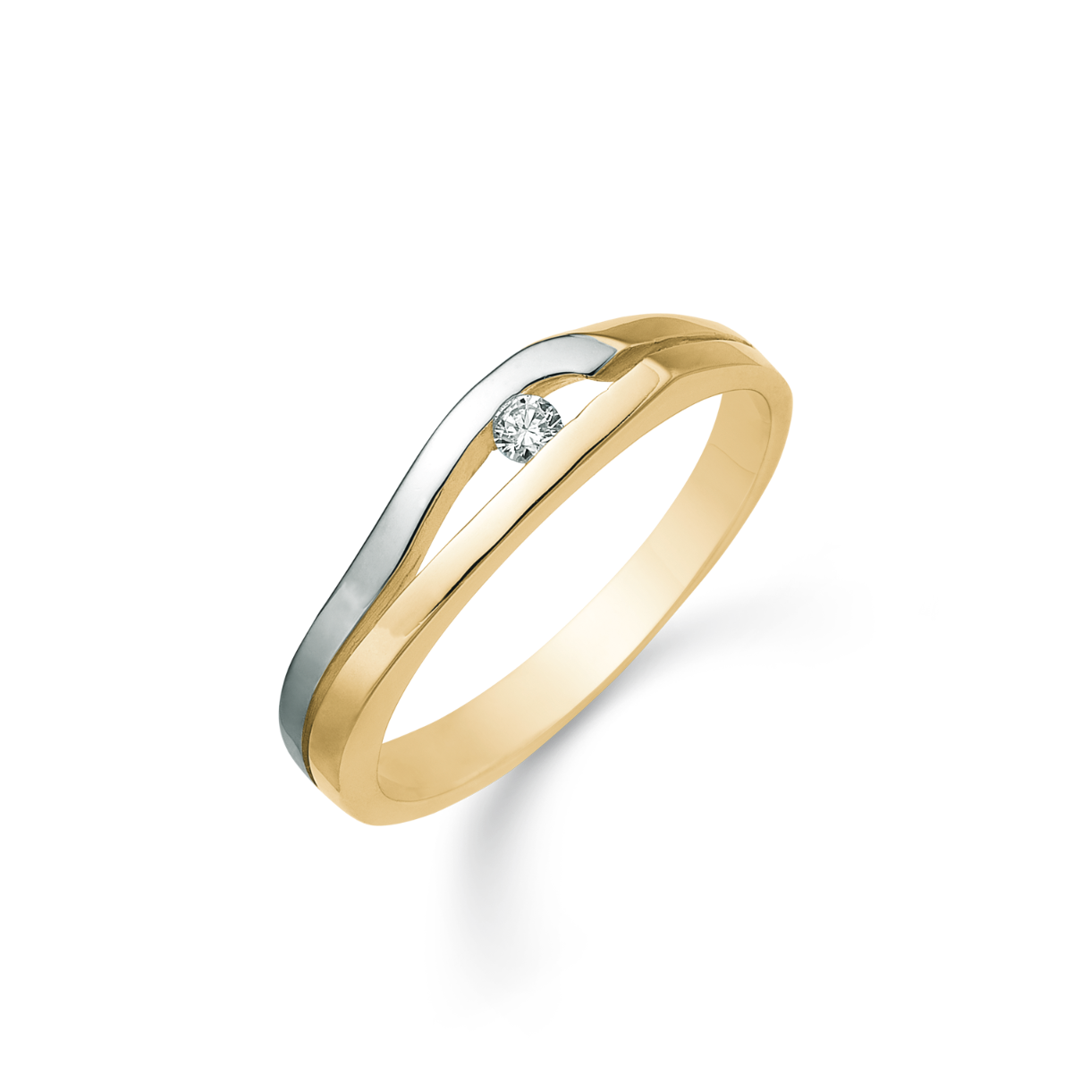 14 kt.Guld ring