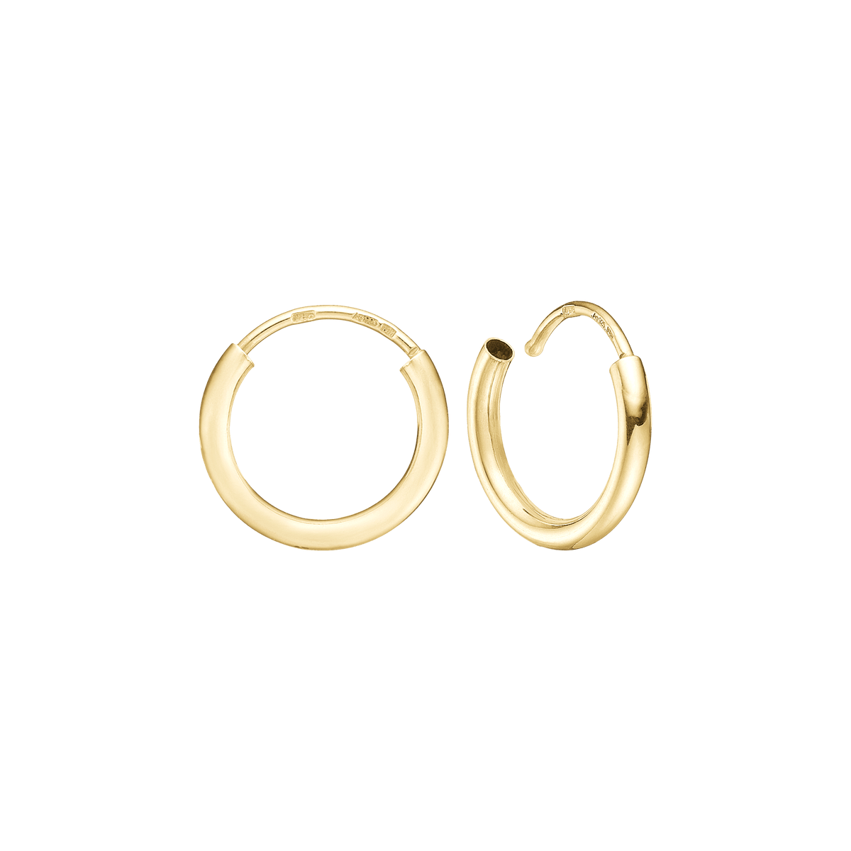 14KT CREOL 16MM, TRÅD 1,8MM M/VRIDLÅS